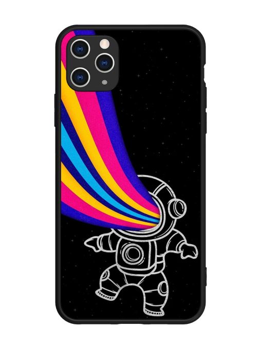 Astronaut Glossy Metal TPU Phone Cover for Apple Iphone 11 Pro Max Edge Zapvi