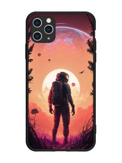 Red Sky At Morning Glossy Metal Phone Cover for Apple Iphone 11 Pro Max