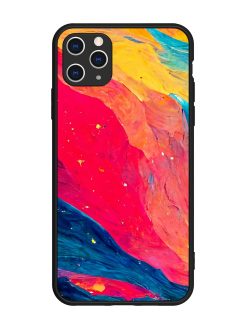 Starry Night Glossy Metal Phone Cover for Apple Iphone 11 Pro Max