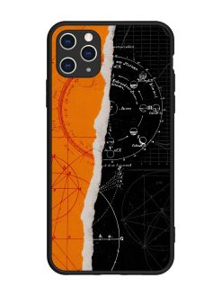 Planning Zoning Glossy Metal Phone Cover for Apple Iphone 11 Pro Max