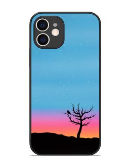 Natural Gradient Glossy Metal Phone Cover for Apple Iphone 12