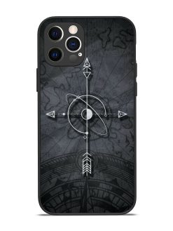 Lighting Cross Glossy Metal Phone Cover for Apple Iphone 12 Pro