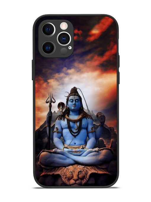 Jai Jai Shiv Glossy Metal Phone Cover for Apple Iphone 12 Pro Edge Zapvi