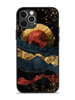 Bob Creek Glossy Metal Phone Cover for Apple Iphone 12 Pro