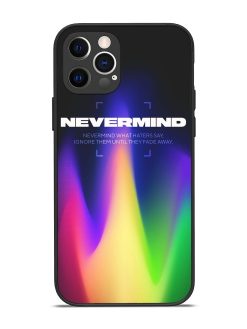 Nevermind Glossy Metal Phone Cover for Apple Iphone 12 Pro