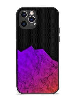 Minimalist Gradient Glossy Metal Phone Cover for Apple Iphone 12 Pro