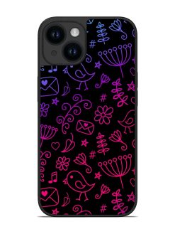 Cool Girly Glossy Metal Phone Cover for Apple Iphone 14