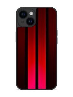 Netlix Ribbons Glossy Metal Phone Cover for Apple Iphone 14