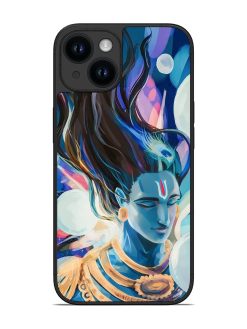 Bhagwan Sri Krishna Glossy Metal Phone Cover for Apple Iphone 14