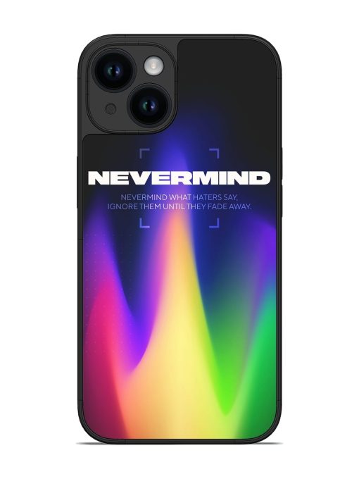 Nevermind Glossy Metal Phone Cover for Apple Iphone 14 Edge Zapvi