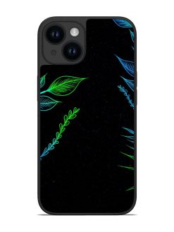 Aesthetic Neon Glossy Metal Phone Cover for Apple Iphone 14