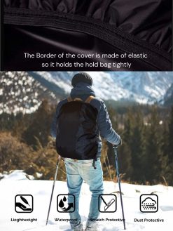 Waterproof Backpack Cover Edge Zapvi