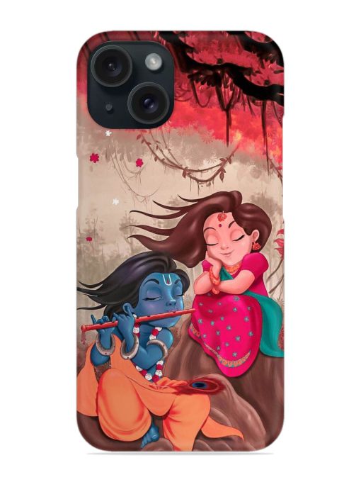 Radhe Krishna Water Art Snap Case Edge Zapvi