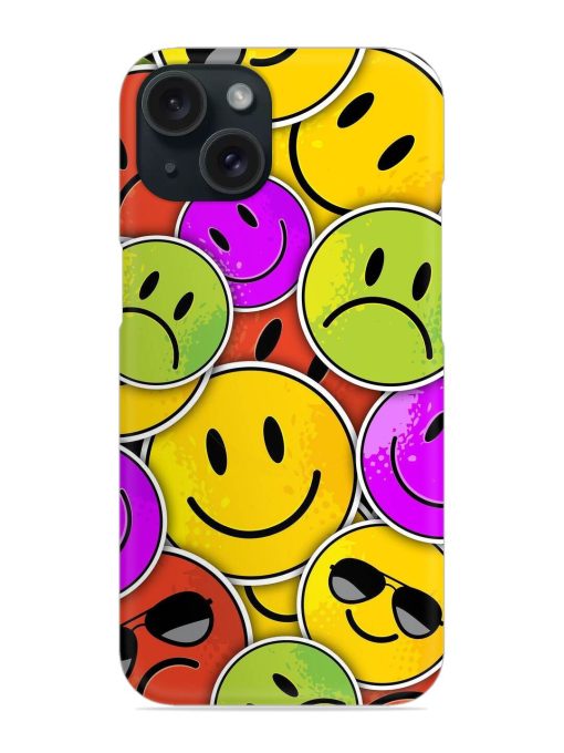 Emoji Pattern Art Snap Case