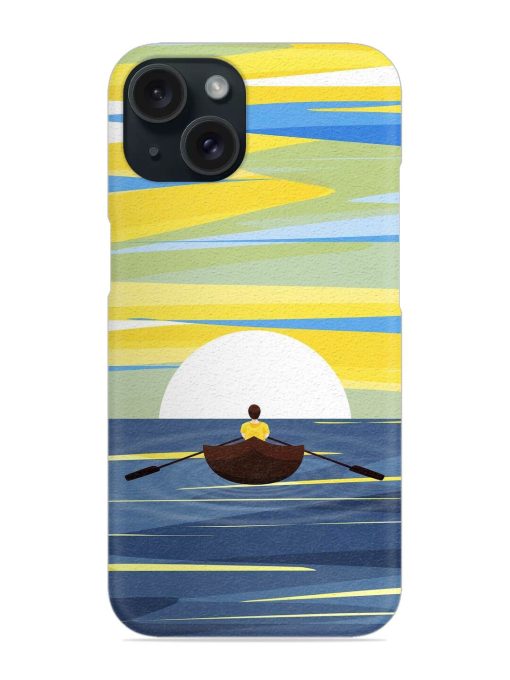 Rowing Person Ferry Paddle Snap Case