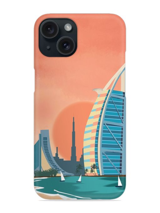 Dubai Architectural Scenery Snap Case