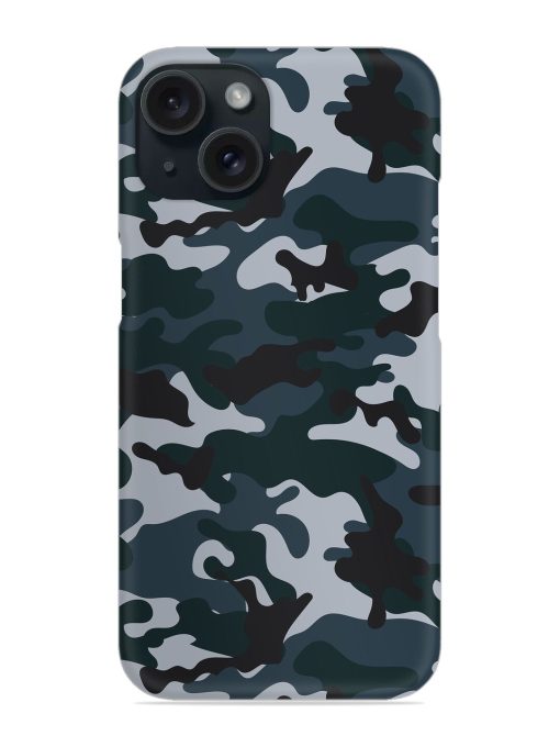 Dark Blue Army Military Art Snap Case