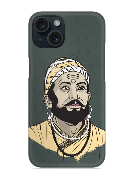 Shivaji Maharaj Vector Art Snap Case