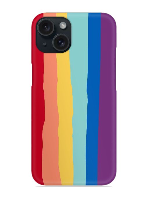 Rainbow Genuine Liquid Snap Case