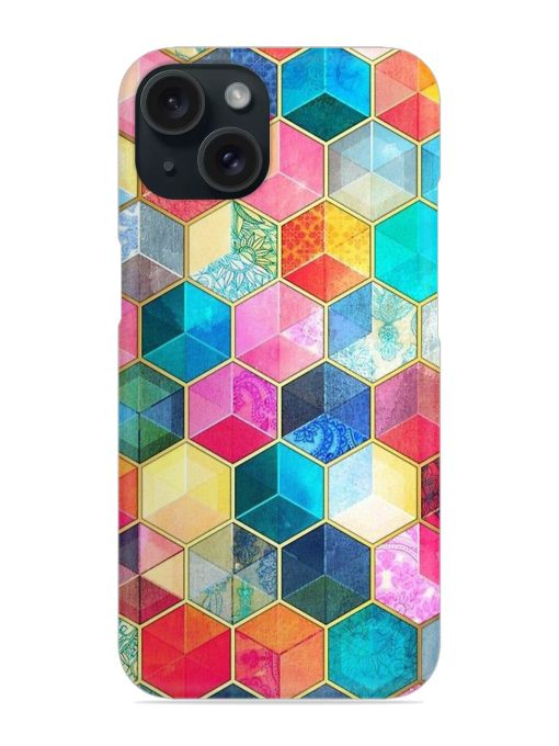 Colorful Hexagon Snap Case