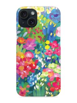 Watercolor Flower Art Snap Case