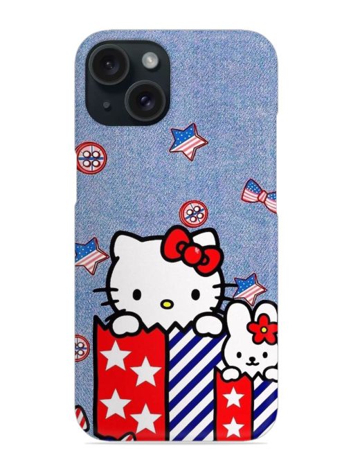 Jeans Hello Kitty Art Snap Case