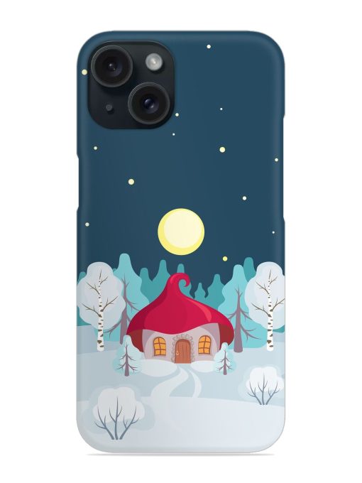 Moon Illustrator Design Snap Case