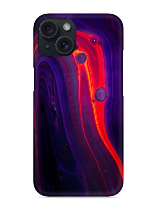 Purple Blue Abstract Painting Background Snap Case