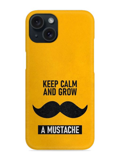 Mustache Snap Case