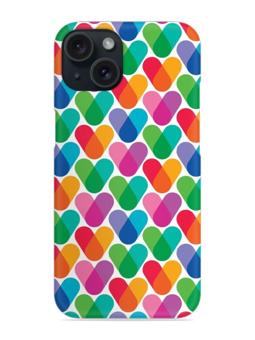 Overlapping Colors Colorful Snap Case