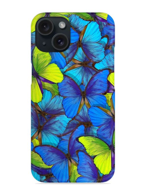 Butterfly Morpho Wings Snap Case Edge Zapvi