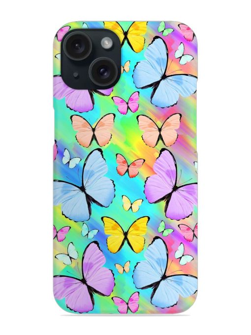 Seamless Pattern Colored Snap Case