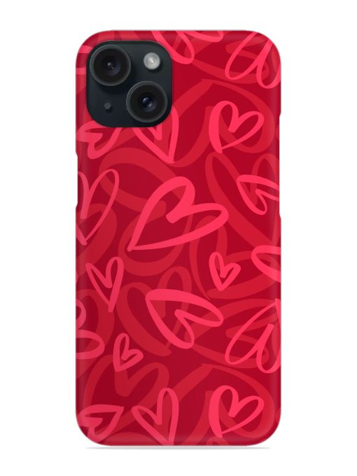 Seamless Romantic Pattern Snap Case