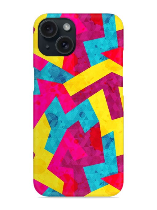 Bright Geometric Seamless Snap Case