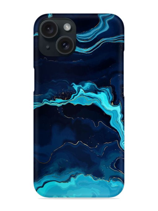 Blue Marble Gold Snap Case