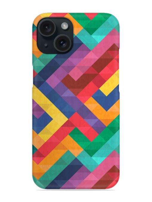 Colorful Seamless Geometric Snap Case