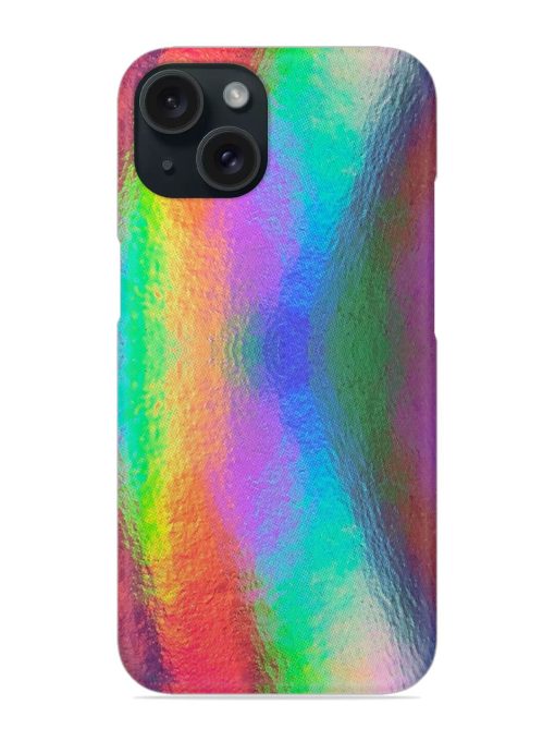 Colorful Holographic Background Snap Case