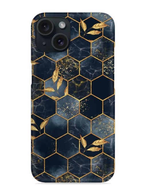 Marble Hexagon Seamless Snap Case