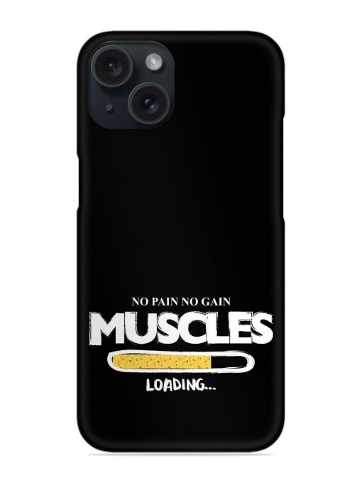 Muscles Loading Motivational Snap Case