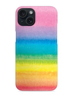 Watercolor Rainbow Brush Snap Case
