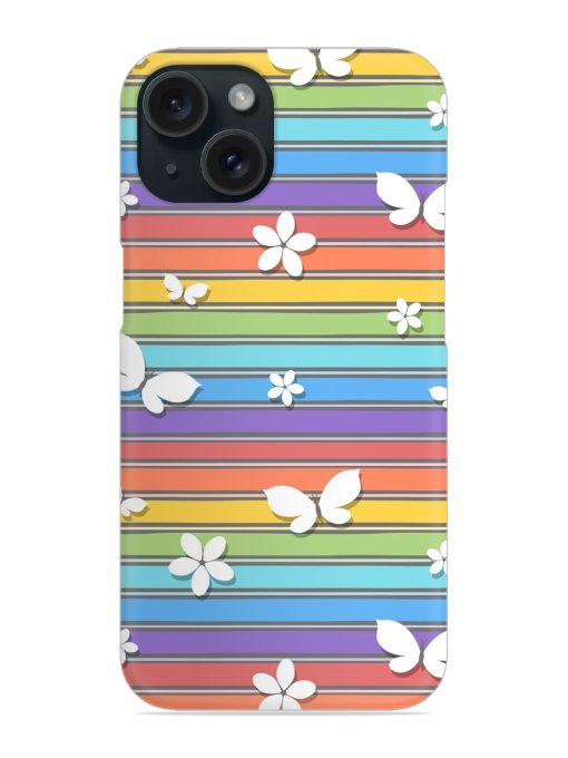 Seamless Pattern Silhouettes Snap Case