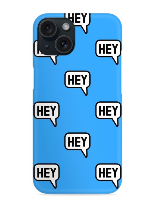 Hey Text Message Snap Case