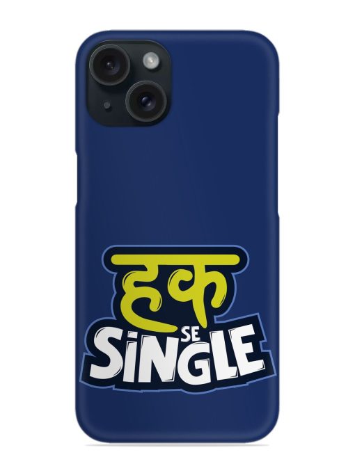 Haq Se Single Snap Case