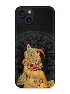 Indian Gold Hanuman Snap Case