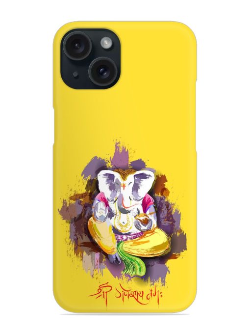 Illustration Lord Ganesha Snap Case