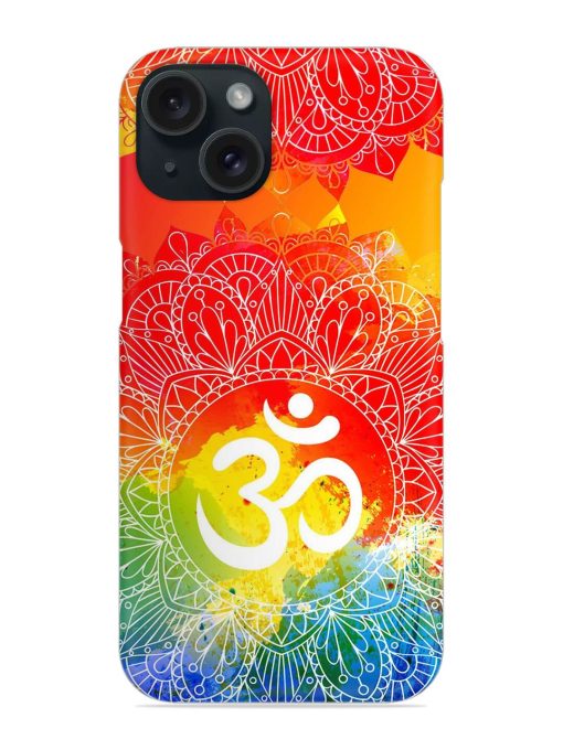 Mandala Ornament Om Snap Case