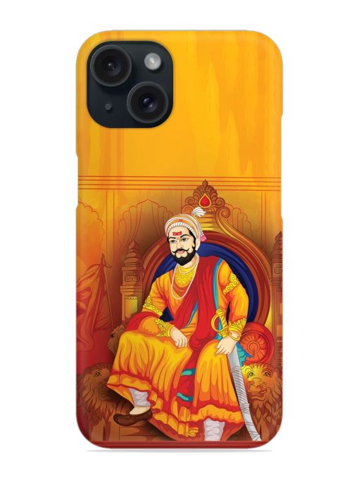 Illustration Shivaji Maharaj Snap Case