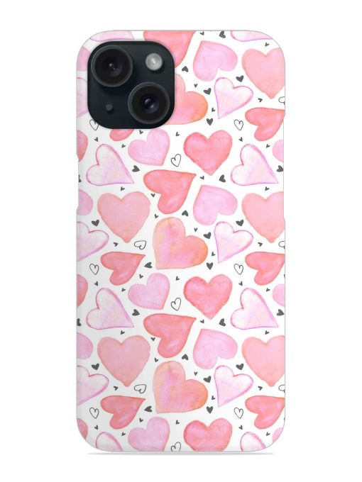 Seamless Pattern Watercolor Snap Case