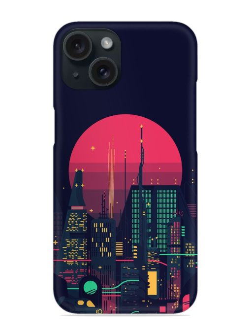 Cool Retro Futuristic Snap Case