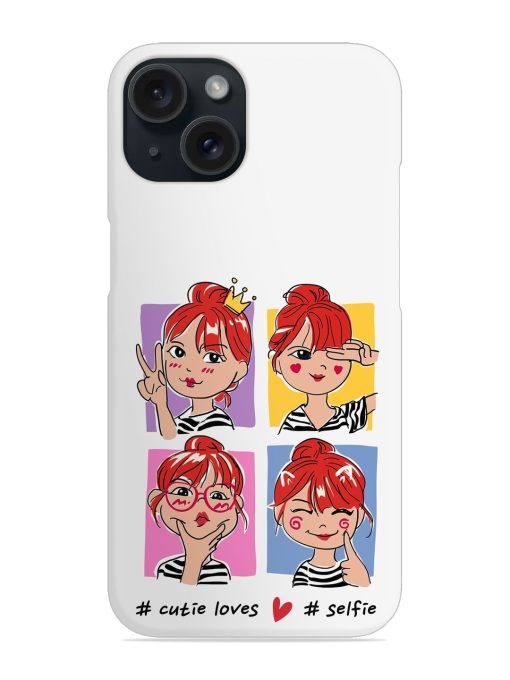 Selfie Slogan Cartoon Snap Case